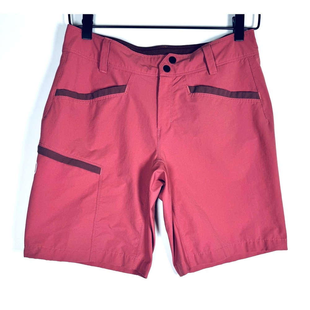 Ortovox Hiking Shorts Womens Small Pink Merino Wool Blend Outdoor Trail Alpine